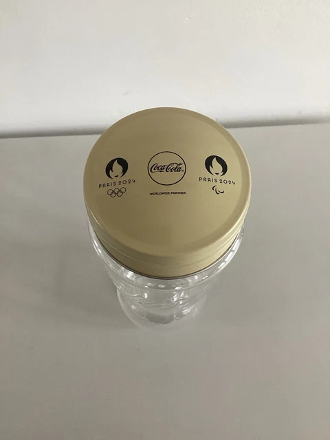 Gourde Transparente Coca-Cola Aux Couleurs Des Jeux Olympiques Paris 2024 - Neuve