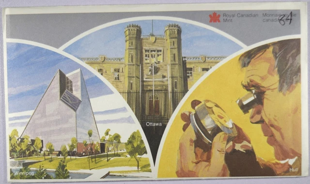 1984 Royal Canadian Mint Proof Like Set w/Papers