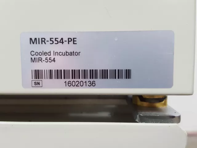 Panasonic MIR-554-PE Cooled Incubator Lab Spares/Repairs 3