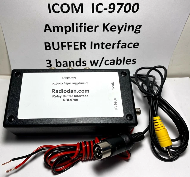 ICOM IC-9700 IC9700 Amplifier Relay keying BUFFER interface w/ cable ...