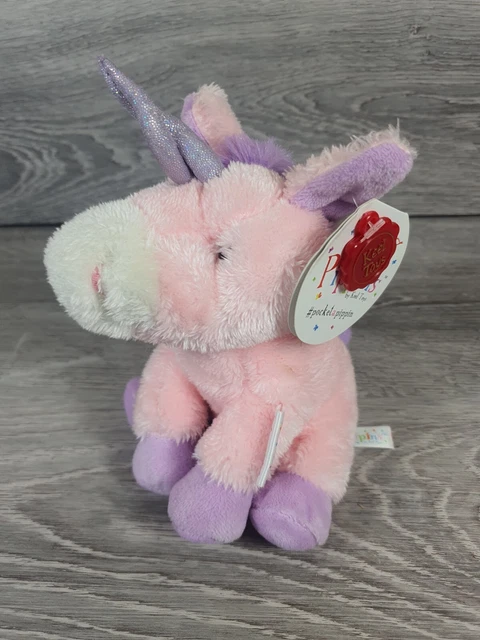 PURPLE UNICORN KID connection animal soft toy 12 Months 15.00