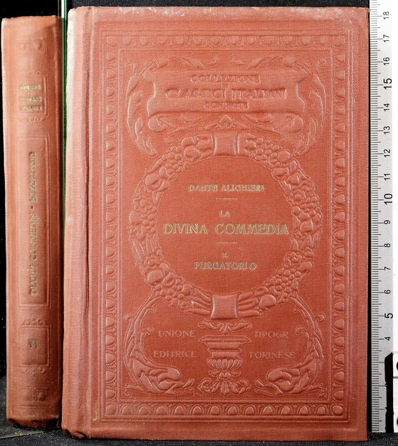 La Divina Commedia. Vol Ii. Purgatorio. Dante Alighieri. Utet.