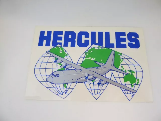 Autocollant / Sticker - Hercule - C 130 - Lockheed - Aviation - Aircraft