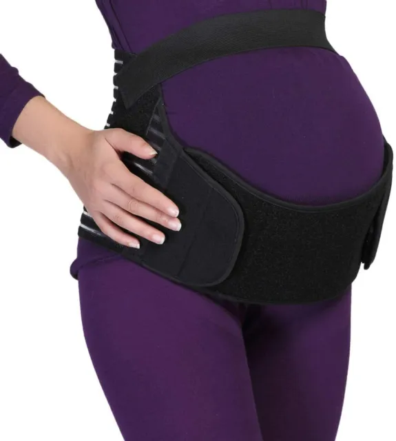 NEOTECH CARE PREGNANCY Support Maternity Belt Back Belly Brace Black ...