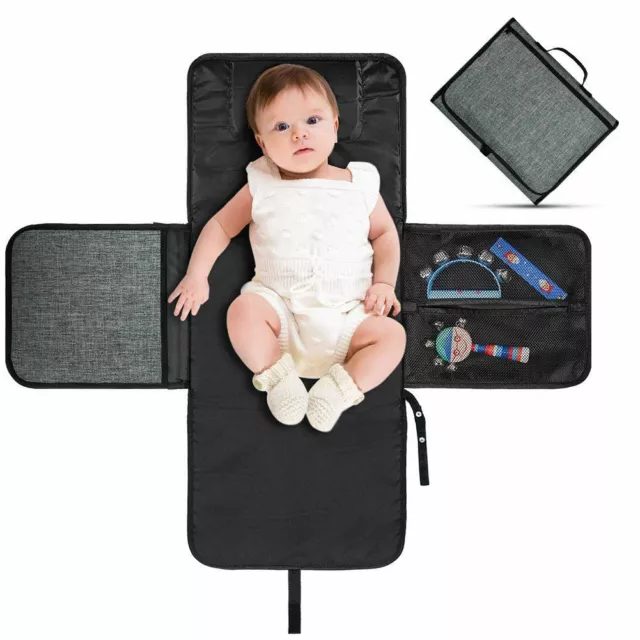 Baby Changing Pad,Portable&Waterproof,Diaper Change Mat,Infant Travel MatStation 2