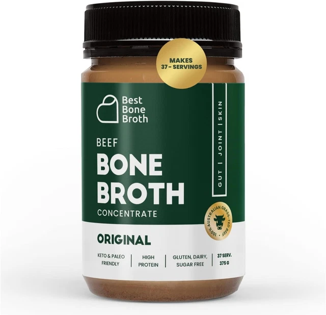 BEST BONE BROTH Premium Beef Bone Broth Concentrate 100 Sourced from