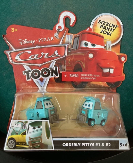 cars toon orderly pittys 1 et 2 mattel disney pixar