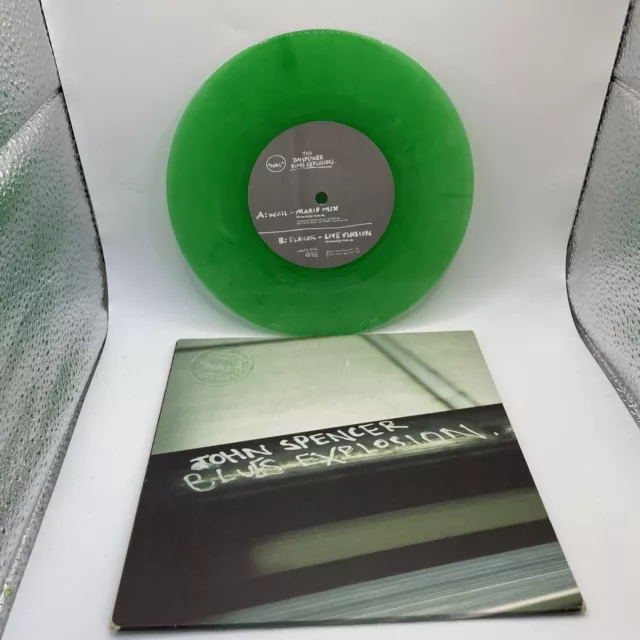 JOHN SPENCER BLUES EXPLOSION - Wail / Flavor 7" Green Vinyl,Mute Records 1997