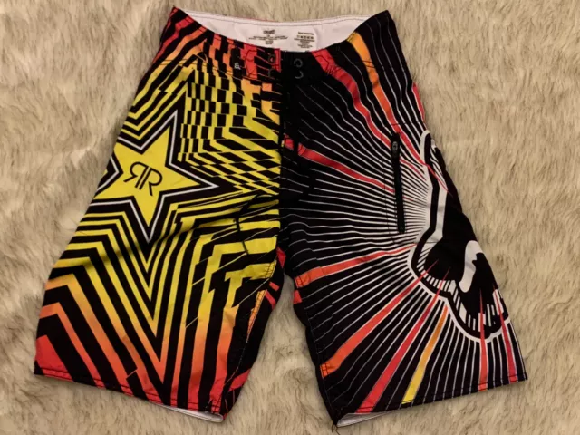 RARE Men’s Fox Racing X Rockstar Energy Swim Board Shirts (28) Limited Edition