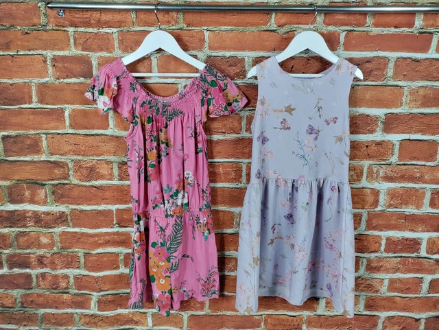 Girls Bundle Age 10-11 Years 100% Next Bardot Playsuit Dress Summer Party 146Cm