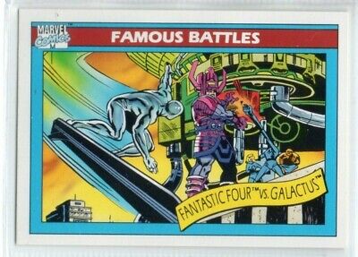 Fantastic Four vs Galactus 1990 Impel Marvel Universe Series 1 #89 Trading Card