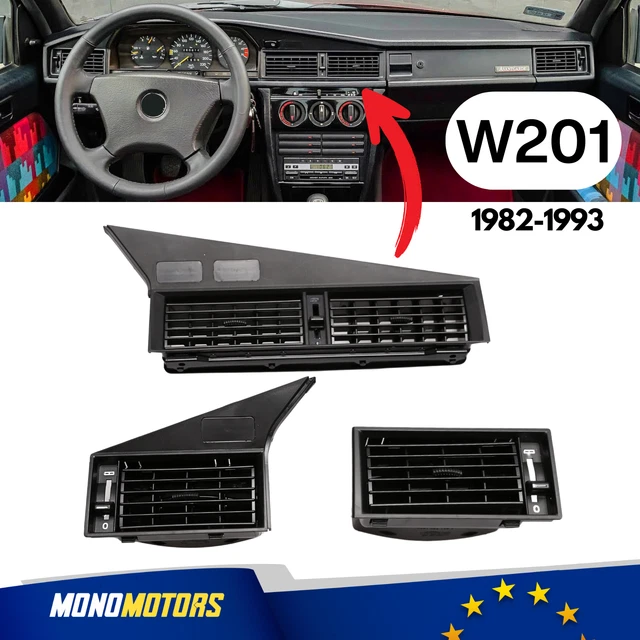 MERCEDES 190E W201 Schaltkulisse Mittelkonsole Holz Schaltbrett Mopf