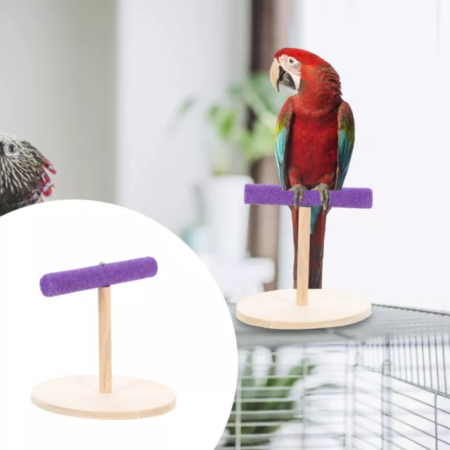 Sittich Barsch Papagei Vogel Holzdekor Papageienspielzeug Ara-Käfig Büro