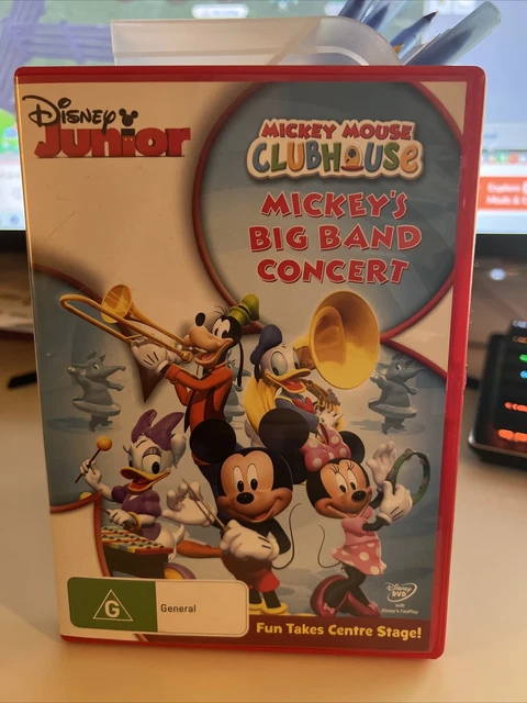 Mickey Mouse Clubhouse Big Band Concert New Dvd 1778 Picclick Au 