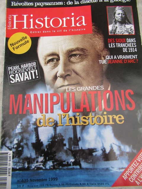 Revues Times LOT DE 25 revues historia , du n° 635 au n° 659 EUR 30,00 - PicClick FR