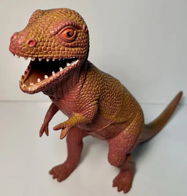 Vintage Dor Mei  Tyrannosaurus Rex Res  Dinosaur Figure Toy China