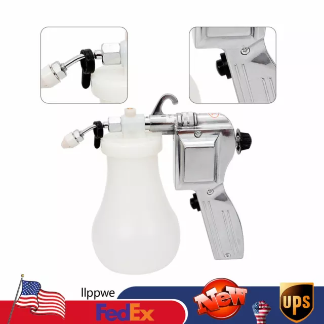 Textile Spot Cleaning Spray Gun Screen Printing Pressure Spot Remover Gun US
