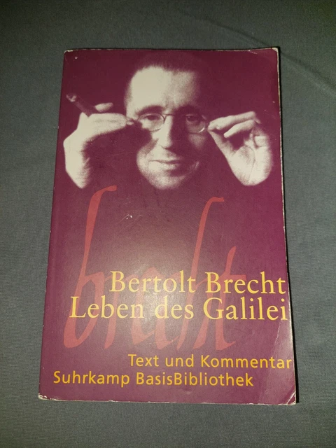 Leben des Galilei Schauspiel Bertolt Brecht Taschenbuch Suhrkamp BasisBibliothek