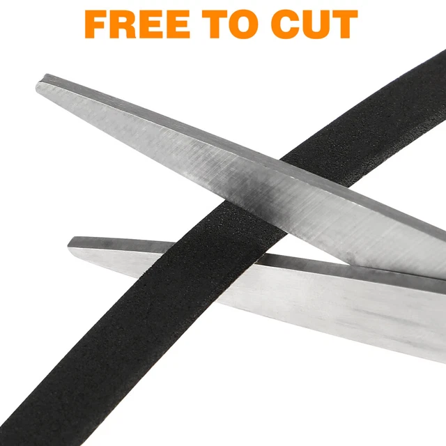 BLACK DUCT TAPE Foam Sealant Double Sided Hob Cooker Sealing Strip £3.