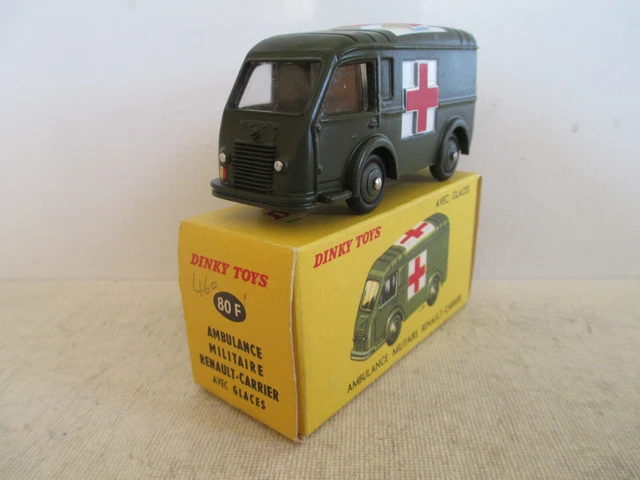 Miniature Dinky Toys Ambulance Militaire - Référence 820/80F - Neuf - Collection