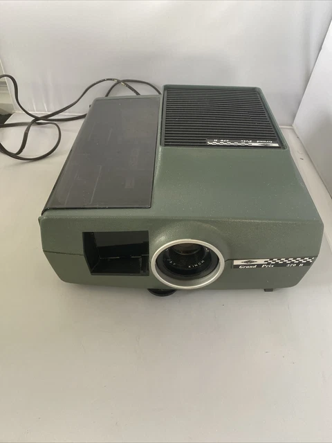 Sawyer Grand Prix 570R Slide Projector w/Keystone Rotary Slide Tray Works Great!