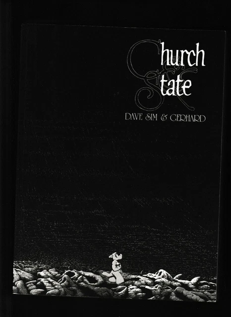 Cerebus TPB #4 Church & State II, Aardvark-Vanaheim, Dave Sim, Flaming Carrot y