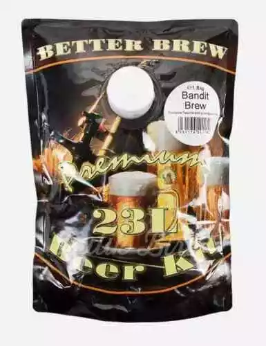 BANDIT BREW TEQUILA LIME Better Brews Kit 23L Beer Kit Home brewing Free Fast