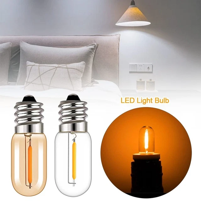 E12 E14 T16 Crystal Light Bulb 0.6W Light Bulb Home Chandelier LED Bulb  Bright