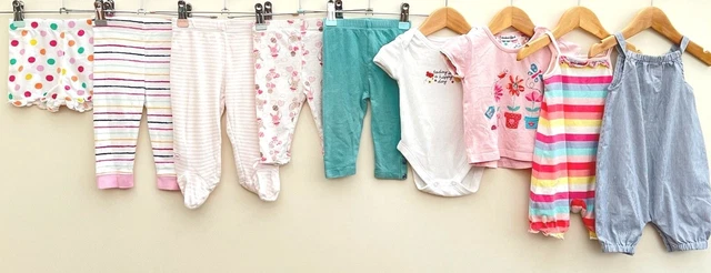 Baby Girls Bundle Of Clothing Age 3-6 Months Mamas & Papas Mothercare