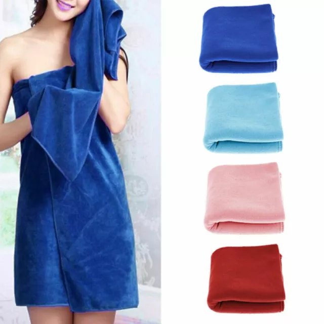 Large Microfibre Beach Towel Sports Travel Camping Gym Lightweight Bath Towel 2