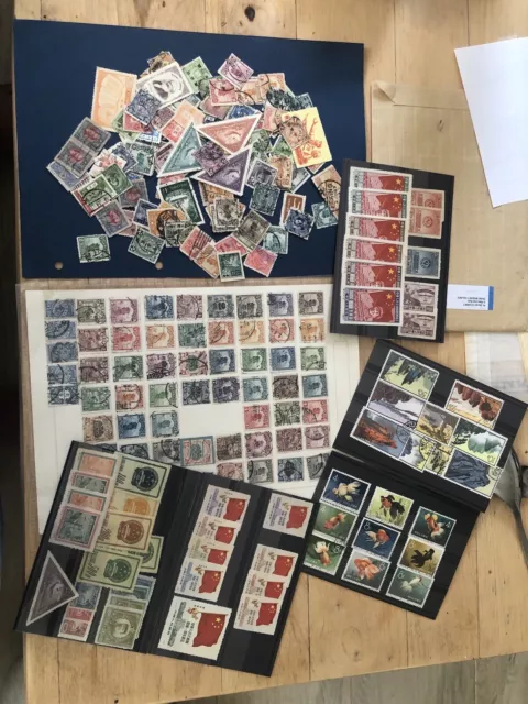 Lot Timbres Chinois Lot Timbres Chinois