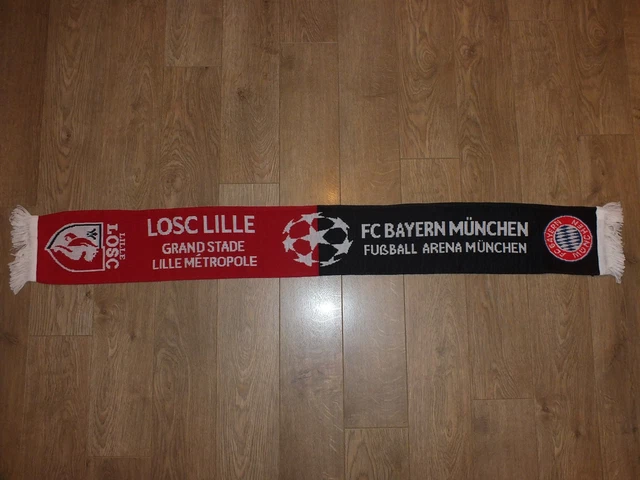 Écharpe Lille LOSC – Finale Europa League 2005-06 (1-0 Vs Sevilla FC) – Rouge