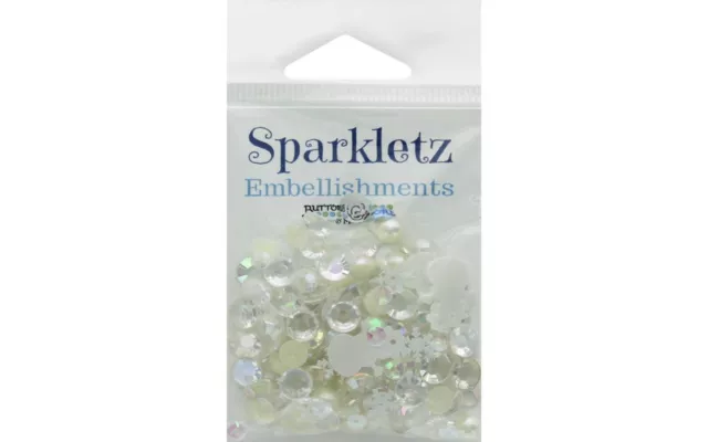 Sparkletz Embellishment Pack - 10g -  Snowdrift