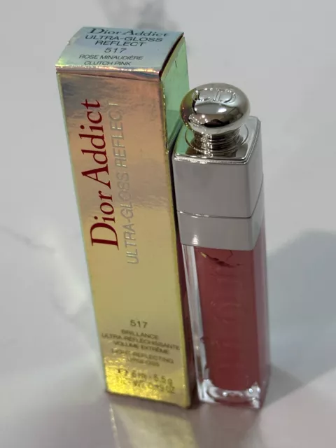 Dior Addict Ultra-Gloss Reflect Light-Reflecting Lipgloss 517 CLUTCH PINK 2