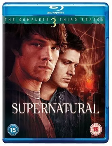 Supernatural: The Complete Third Season Blu-Ray (2008) Jared Padalecki cert 15