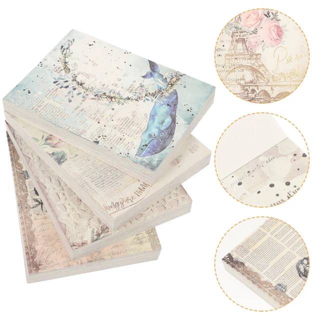 4 Sets von Scrapbooking Papers DIY Craft Papers Dekorative Papiere 3