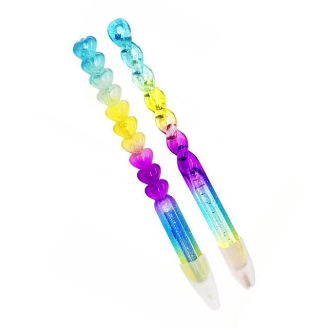 2Pcs Diamant Zeichnung Stift Diamant Bohrer Ersatz Stift Diamant Korrektur Stift