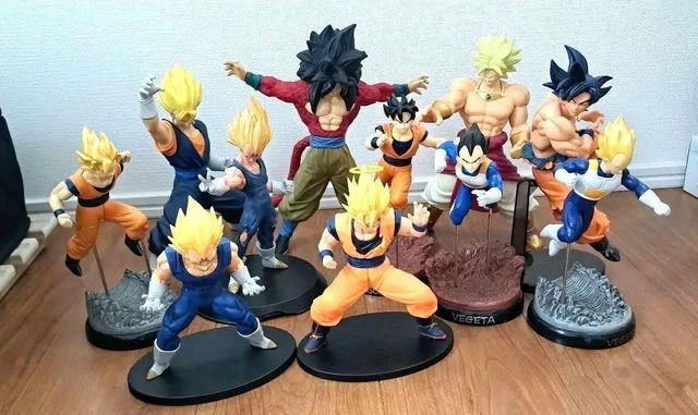 FIGURINE DRAGON BALL Z Rare Goku Majin Vegeta Broly Super Saiyan Vegito