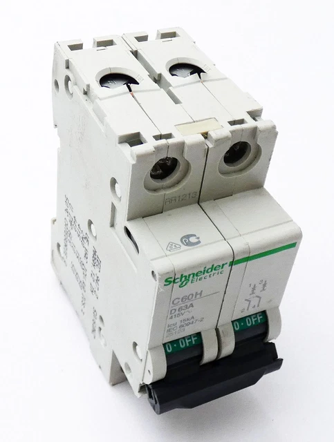 SCHNEIDER ELECTRIC C60H C 60H D 63A interruttore protezione linea ...