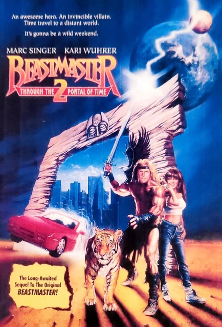 BEASTMASTER 2 THROUGH The Portal Of Time (DVD 1991 Marc Singer) £12.99 -  PicClick UK