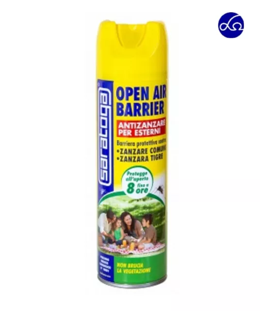 SARATOGA Spray antizanzare OPEN AIR BARRIER insetticida 500 Ml 93171001