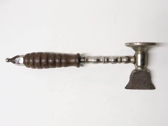 OUTILS ANCIENS - ART POPULAIRE :: Marteau hachette disymétrique