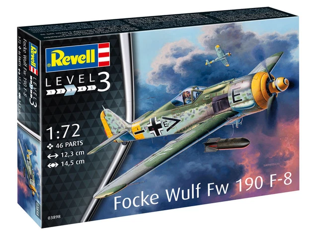 679E ALTAYA FOCKE Wulf FW190d German 1941 WWII 1:72 + Boite EUR 37,20