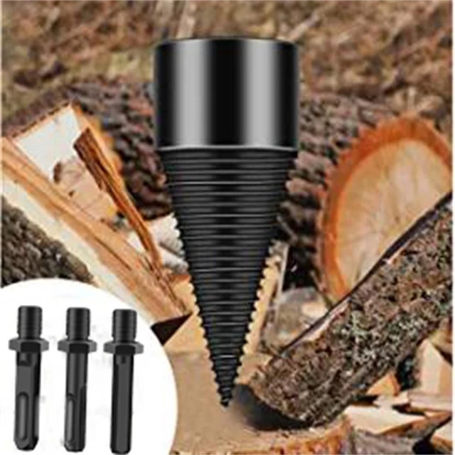 Drill Bit Firewood Log Splitter Drill Bit Wood Splitter Drill Woodworking Tool