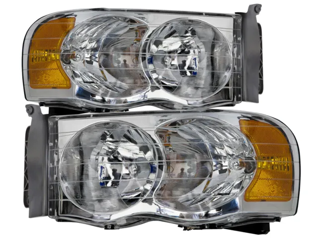 Headlights Pair For Monaco Executive 2005-2009 Motorhome RV Left Right Lamps