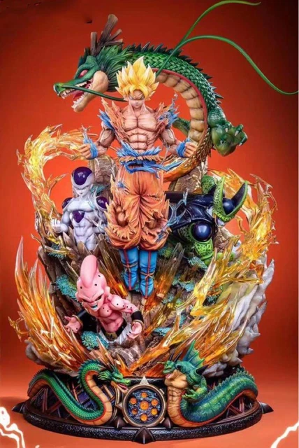 Figuras de Dragon Ball Z Ultra Instinct Goku, PVC, No Gokui Migatte