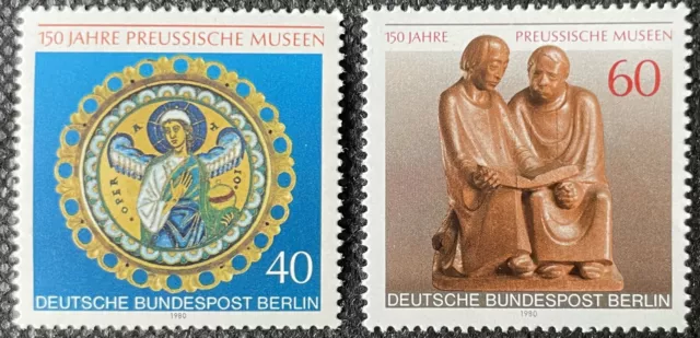 Berlin Michel Nr. 625-626 Postfrisch** (1980) 150 Jahre Preußische Museen