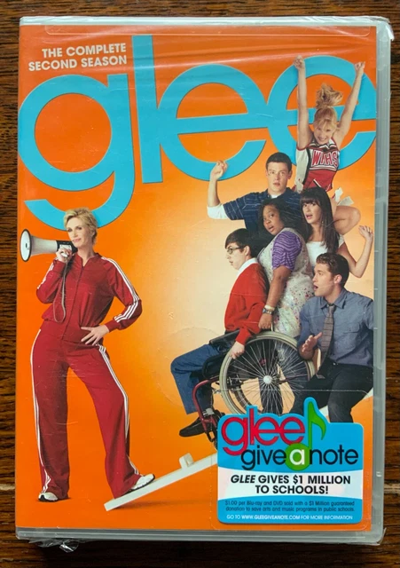 Glee The Complete Second Season DVD NEW Sealed Lea Michelle Cory Monteith
