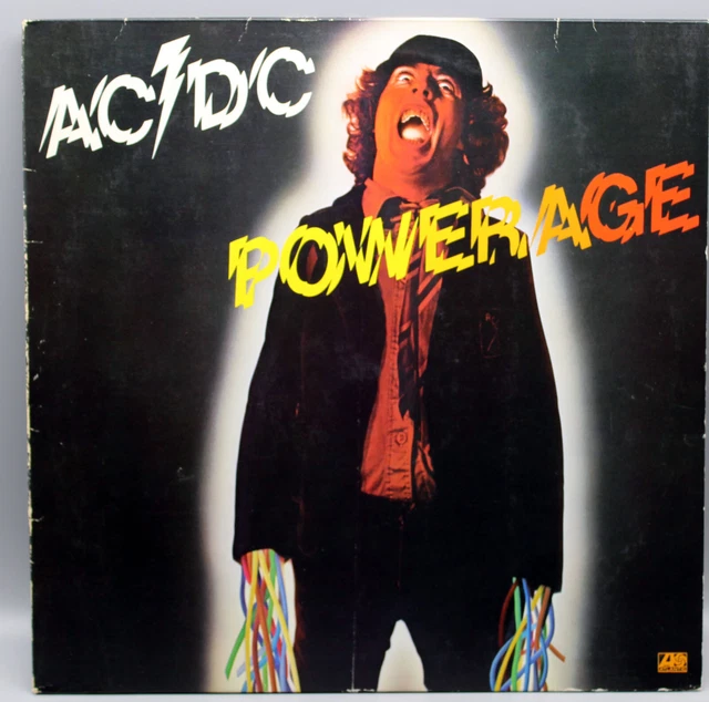 LP AC/DC - Powerage - Mit Original-Ticket von 1979