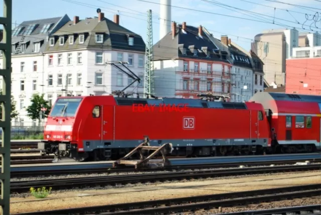 Photo  German Railway -  Db Adtranz Class 1461 No 146 245 Arriving At Frankfurt
